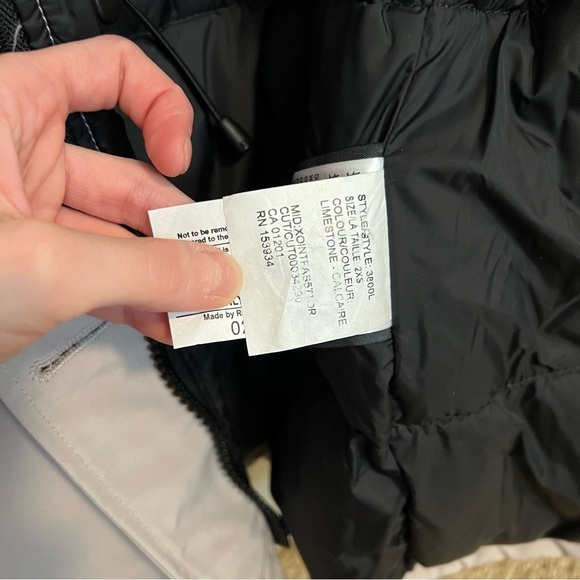 Canada Goose Rideau parka limestone 2XS new with tags - Picture 10 of 16